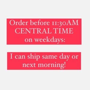 ORDER / SHIPPING INFO 📦